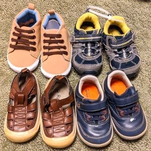 Boy size 4 shoe lot